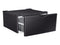30" Pedestal in Fingerprint Resistant Black Stainless Steel