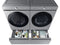 Pedestal for Bespoke Front Load (WF90 & DV90) | Silver Steel