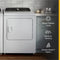7.0 Cu. Ft. Top Load Electric Moisture Sensing Dryer with Steam