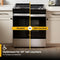 34" Tall Range with Self Clean Oven Cycle