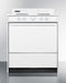 30" Wide Electric Coil Top Range