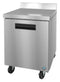 Freezer, Single Section Worktop, Stainless Door with Lock