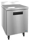 Freezer, Single Section Worktop, Stainless Door with Lock