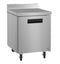 Freezer, Single Section Worktop, Stainless Door