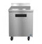 Freezer, Single Section Worktop, Stainless Door