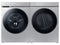 Bespoke 5.3 cu. ft. Ultra Capacity Front Load Washer with AI OptiWash and Auto Dispense in Silver Steel