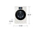AI Home 7" LCD Display | AI OptiWash+™ | 5.3 cu.ft.