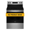 30-inch Electric Range with No Preheat Mode and Steam Clean