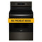 30-inch Electric Range with No Preheat Mode and Steam Clean