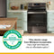 30-inch Electric Range with No Preheat Mode and Steam Clean