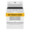 30-inch Electric Range with No Preheat Mode and Steam Clean