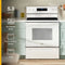 30-inch Electric Range with No Preheat Mode and Steam Clean