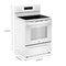 30-inch Electric Range with No Preheat Mode and Steam Clean