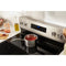 30-inch Electric Range with Air Cooking Technology and Steam Clean