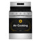 30-inch Gas Range with Air Cooking Technology, No Preheat Air Fry and Air Baking and Self Clean