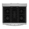 30-inch Gas Range with Air Cooking Technology, No Preheat Air Fry and Air Baking and Self Clean