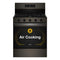 30-inch Gas Range with Air Cooking Technology, No Preheat Air Fry and Air Baking and Self Clean