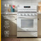 30-inch Gas Range with Air Cooking Technology, No Preheat Air Fry and Air Baking and Self Clean