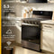 30-inch Smart Gas Range with Air Cooking Technology, No Preheat Air Fry, Steam/Self Clean and High Speed Preheat