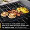 30-inch Smart Gas Range with Air Cooking Technology, No Preheat Air Fry, Steam/Self Clean and High Speed Preheat