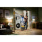 Compact ENERGY STAR® Ventless Heat Pump Laundry Tower with 2.7-cu ft Washer and Electric 4.3-cu ft Dryer