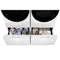 15.5" Pedestal for Front Load Washer and Dryer with Storage