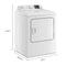 7.0 cu. ft. Gas Dryer with Adaptive Dry - Vented Top Load Matching