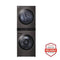Washtower™ 4.5 Cu. Ft. Washer And 7.4 Cu. Ft. Electric Dryer - Black Steel