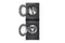 Washtower™ 4.5 Cu. Ft. Washer And 7.4 Cu. Ft. Electric Dryer - Black Steel