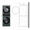 Single Unit Front Load Washtower™ With Center Control™ 4.5 Cu. Ft. Washer And 7.4 Cu. Ft. Electric Dryer