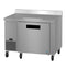 Side Mount Freezer, Single Section Worktop, Stainless Door