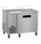 Side Mount Freezer, Single Section Worktop, Stainless Door