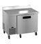 Side Mount Freezer, Single Section Worktop, Stainless Door