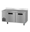 Side Mount Freezer, Two Section Worktop, Stainless Doors