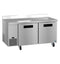 Side Mount Freezer, Two Section Worktop, Stainless Doors