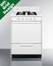 24" Wide Propane Gas Range, Battery Start