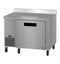 Side Mount Refrigerator, Single Section Worktop, Stainless Door
