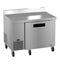 Side Mount Refrigerator, Single Section Worktop, Stainless Door