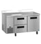 Side Mount Refrigerator, Two Section Worktop, Drawer/Door Combo