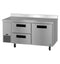 Side Mount Refrigerator, Two Section Worktop, Drawer/Door Combo