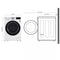 2.4 Cu. Ft. Smart Wi-fi Enabled Compact Front Load Washer With Built-in Intelligence