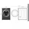 5.0 Cu. Ft. Mega Capacity Front Load Washer