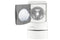 5.5 Total Capacity LG TWINWash™ System with LG SideKick™ WM5000HWA_WD100CW