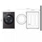 5.0 cu. ft. Mega Capacity Front Load Washer in Steel