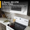 1.7 cu. ft. Microwave Hood Combination with Electronic Touch Controls