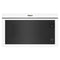 1.1 Cu. Ft. Flush Mount Microwave with Turntable-Free Design