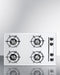 30" Wide 4-Burner Gas Cooktop