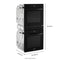 5.8 Cu. Ft. 24 Inch Double Wall Oven with Convection