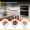 6.4 Total Cu. Ft. Combo Self-Cleaning Wall Oven