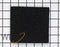 Trash Compactor Charcoal Air Filter - Black, Square (4 1/2-IN X 4 1/2-IN)
